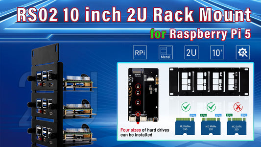 DeskPi Rackmate - RS02 10-Inch 2U Rack Mount assembling and configuring tutorial Video