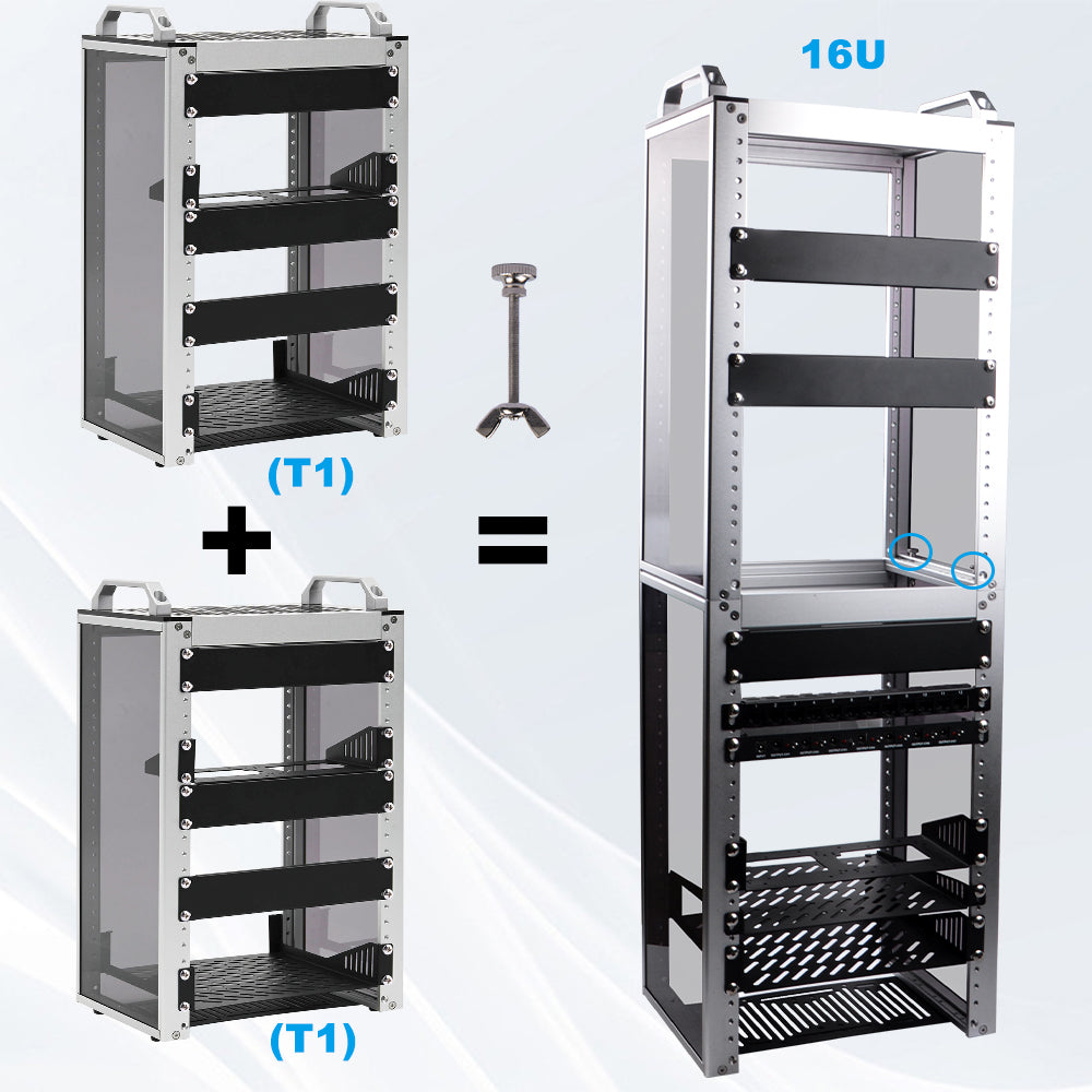 DeskPi RackMate Accessories for T0/T1/T2 Server Cabinet #M3-0.5 Screws