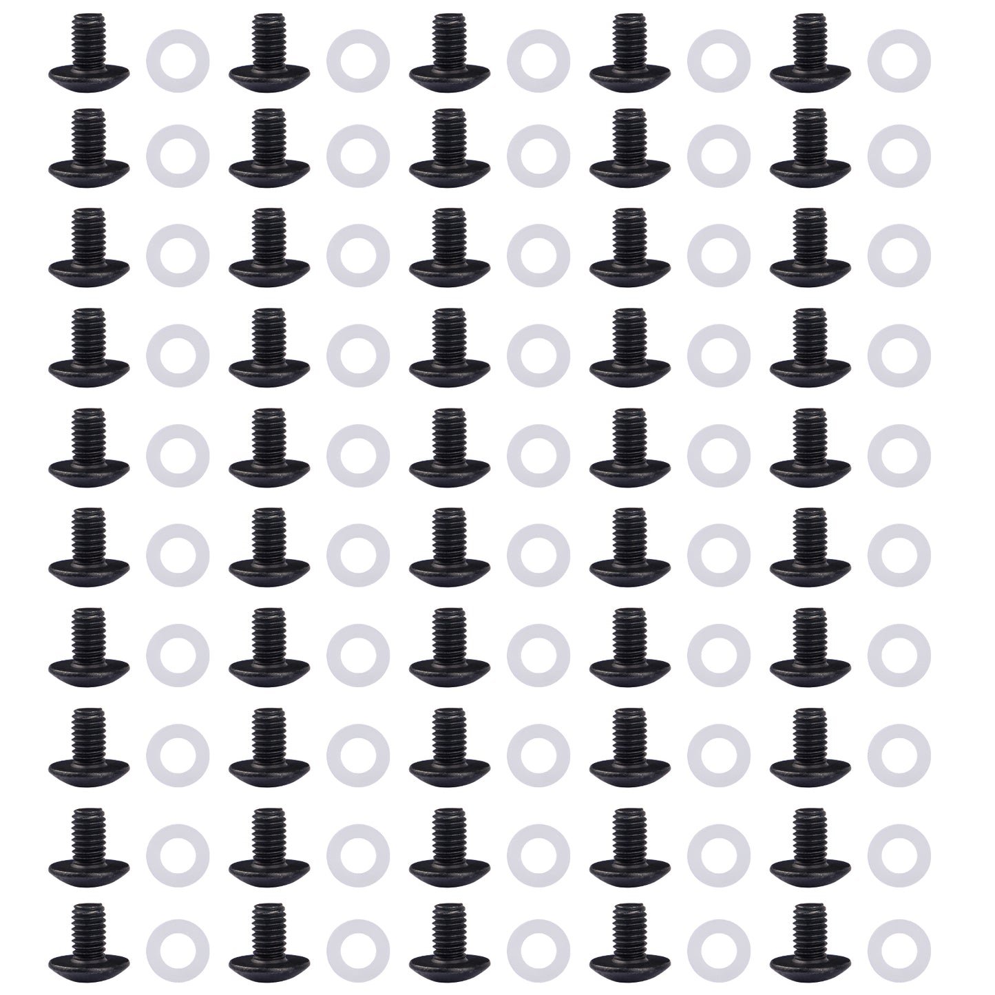 DeskPi RackMate Accessories for T0/T1/T2 Server Cabinet #10-32 5/16 Screws