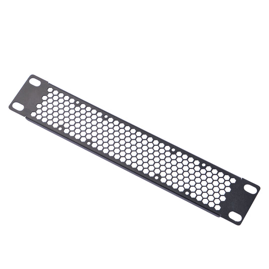 DeskPi Rackmate 1U Venting Blank Panel Metal Rack Mount for 10 Inch Server Rack / Network Cabinet