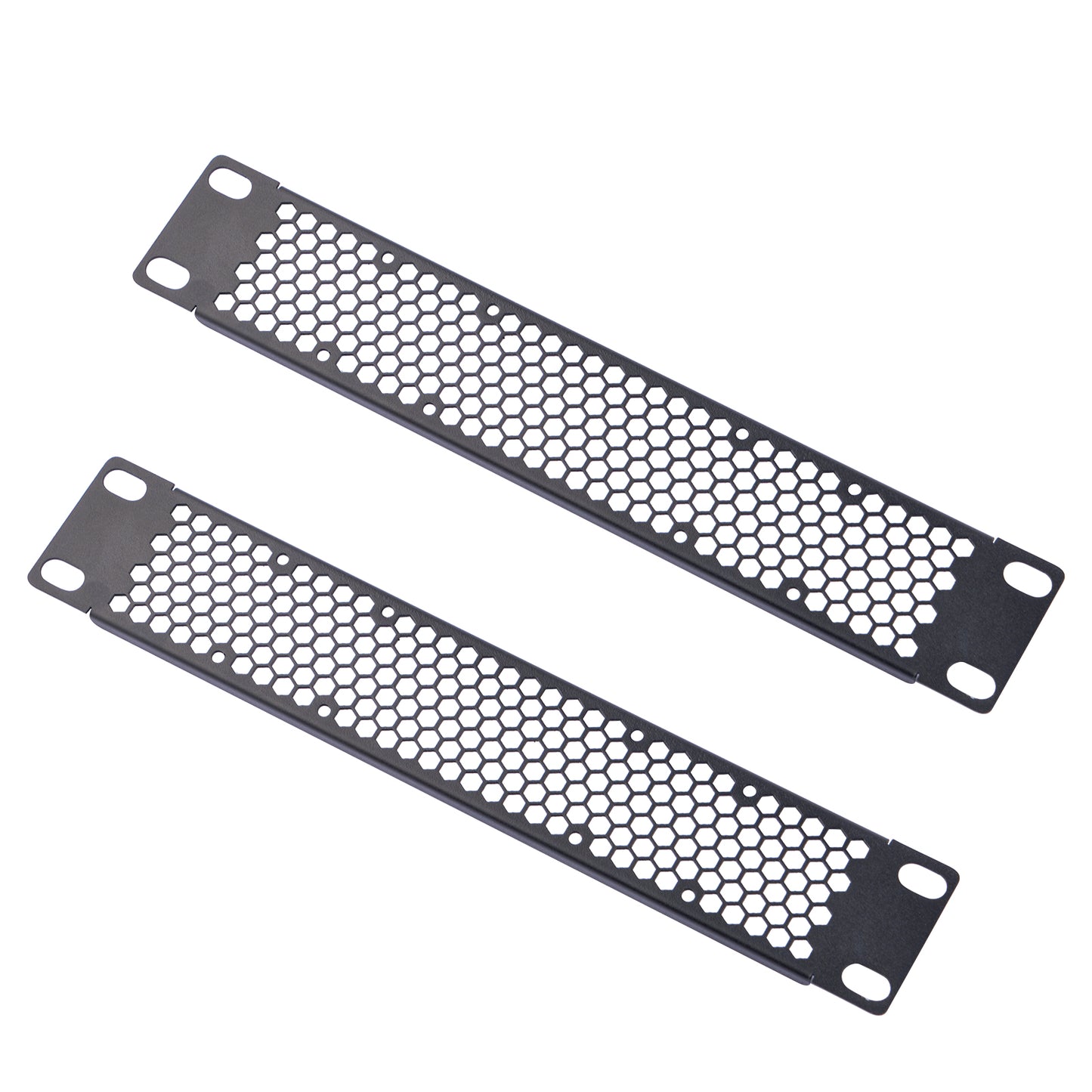 DeskPi Rackmate 1U Venting Blank Panel Metal Rack Mount for 10 Inch Server Rack / Network Cabinet