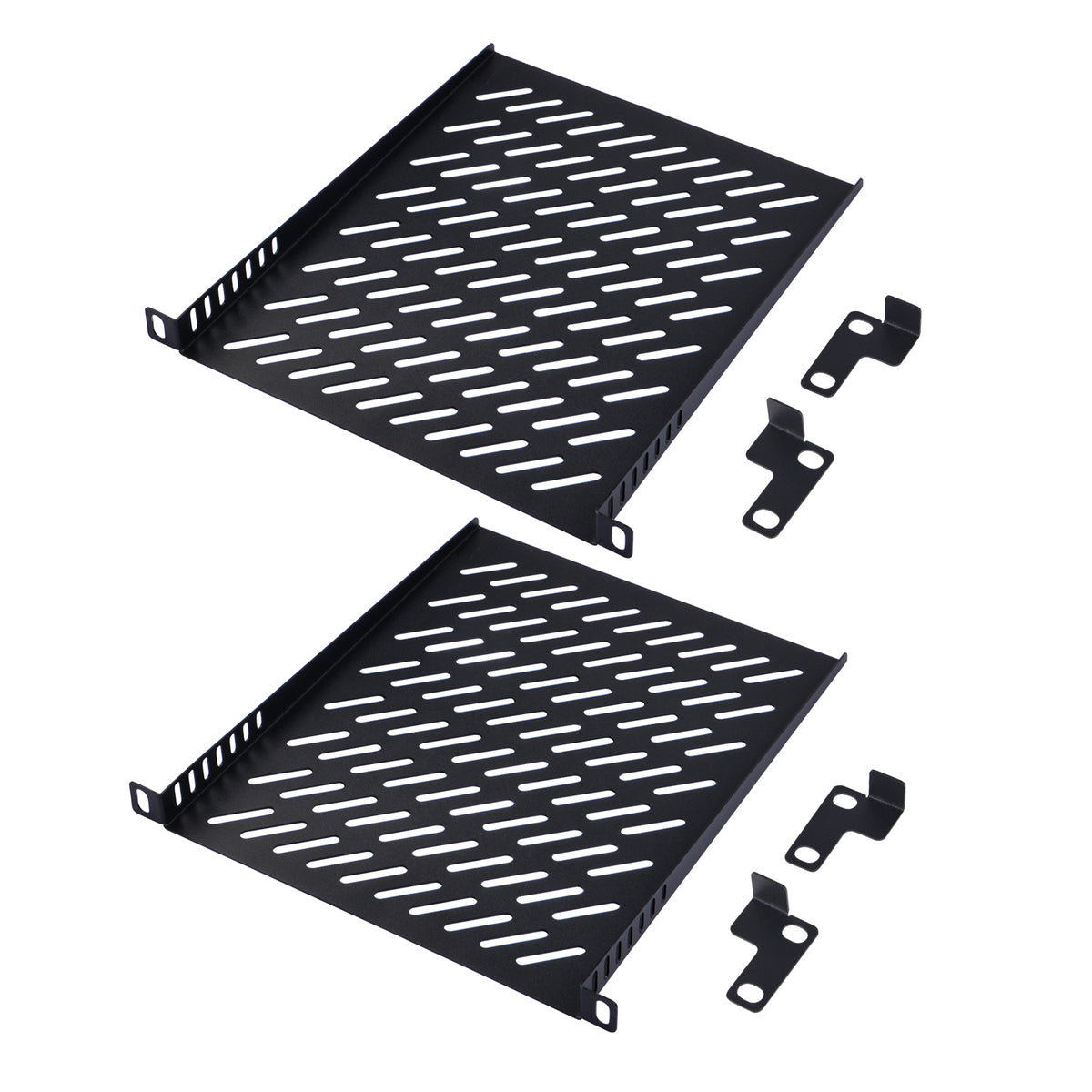 DeskPi RackMate T2 Accessories 0.5U Rack Shelf for T2 Server Rack/ Network Cabinet