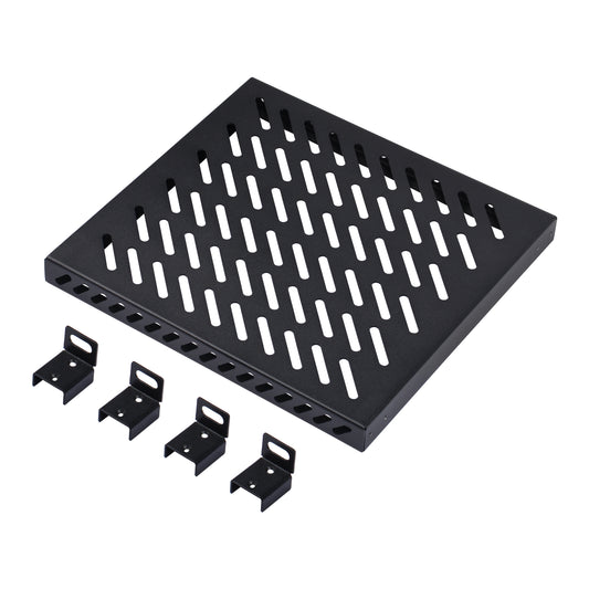 DeskPi RackMate 10-inch 0.5U Heavy Duty Rack Shelf for T0/T1 Server Cabinet