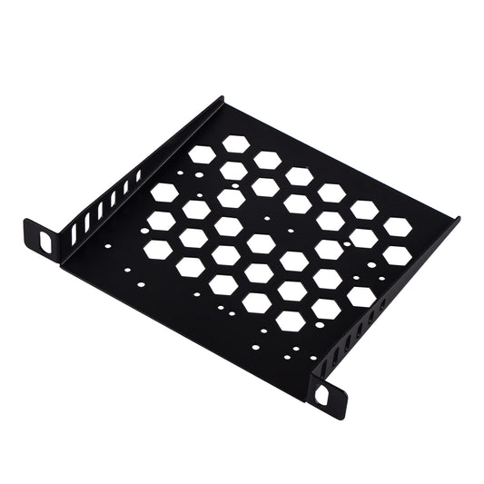 DeskPi RackMate Accessories 7-inch 0.5U Rack Shelf for TT Server Rack/ Network Cabinet