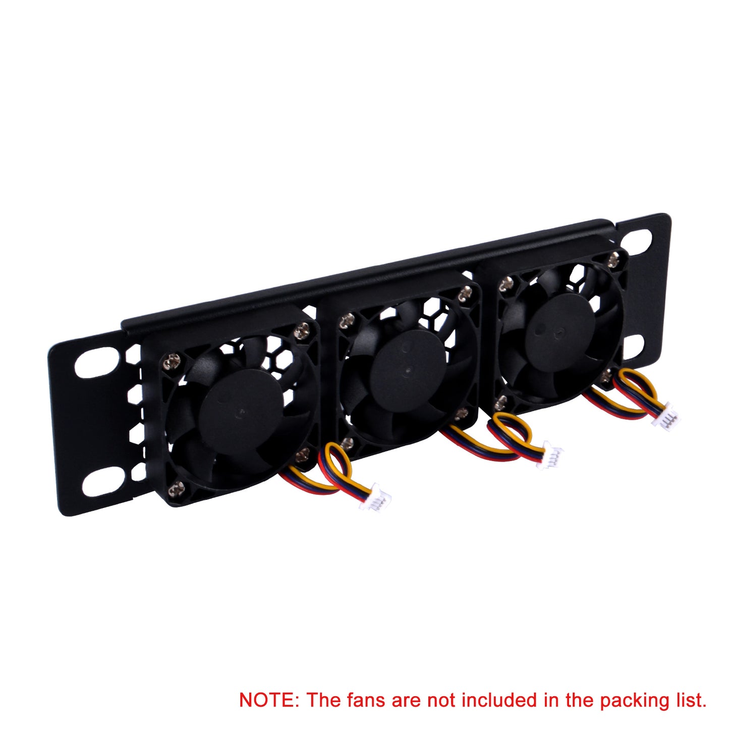 DeskPi RackMate Accessories 7-Inch 1U Venting Blank Panel for TT Server Rack/Network Cabinet