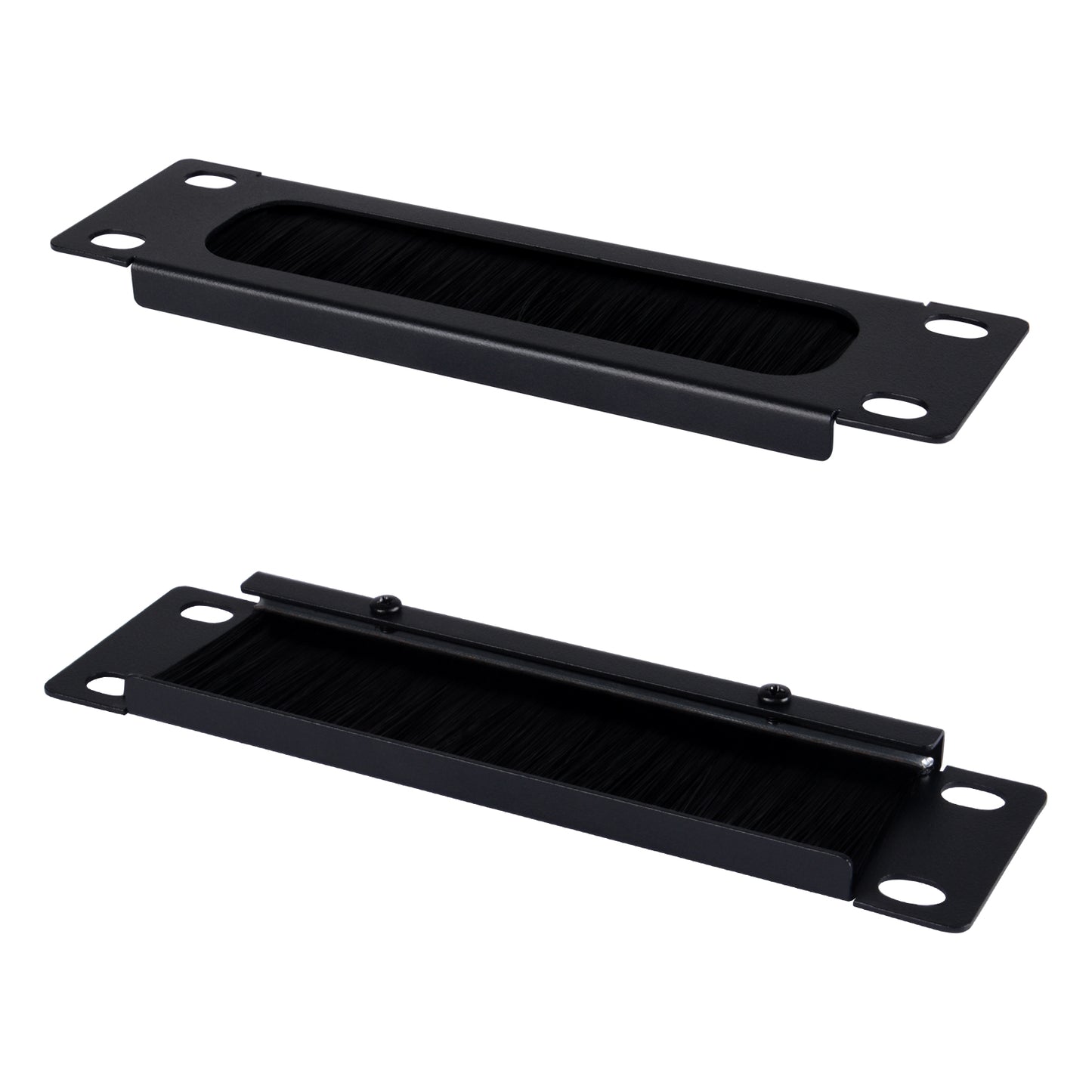 DeskPi RackMate 7-Inch 1U Rack Cable Entry Panel with Brush Strip for TT Server Cabinet