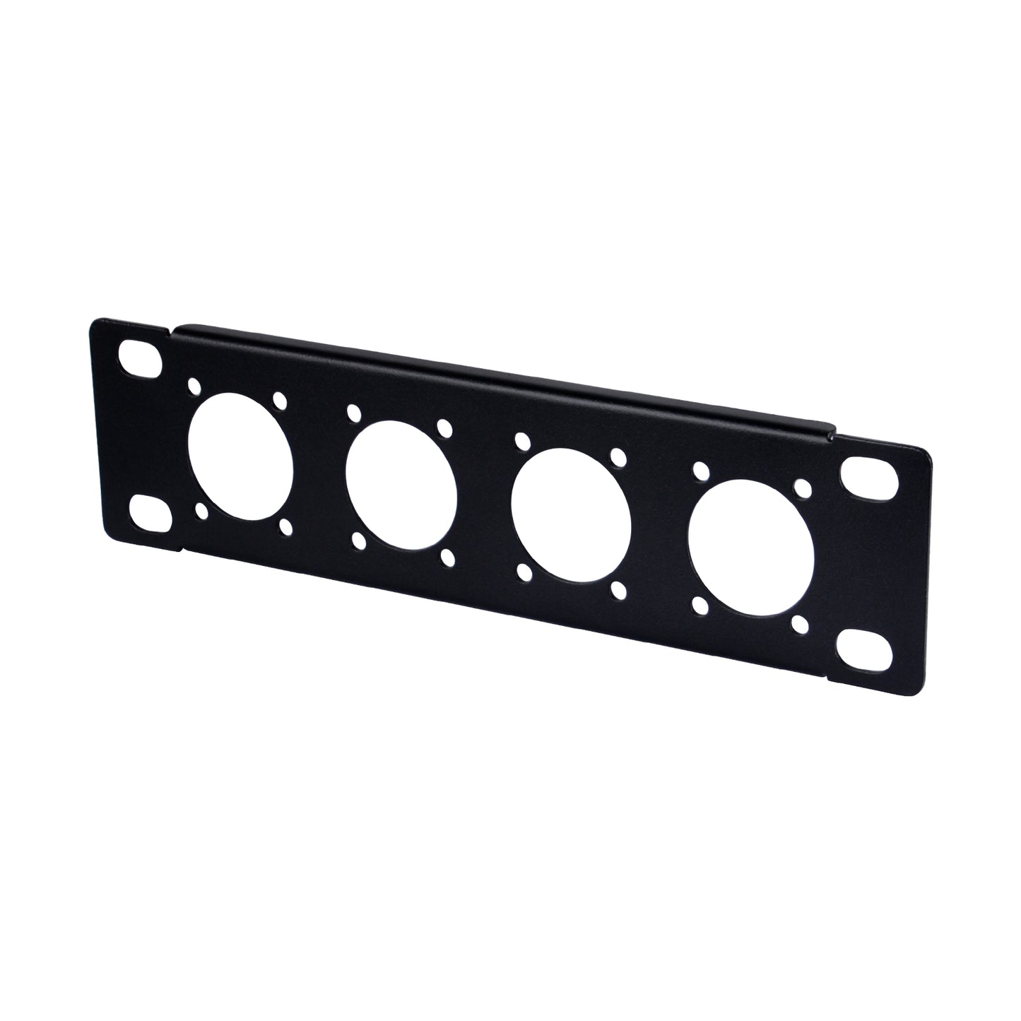 DeskPi Rackmate 7-Inch D-type Patch Panel Rack Mount with 4 Ports for TT Server Rack/Network Cabinet