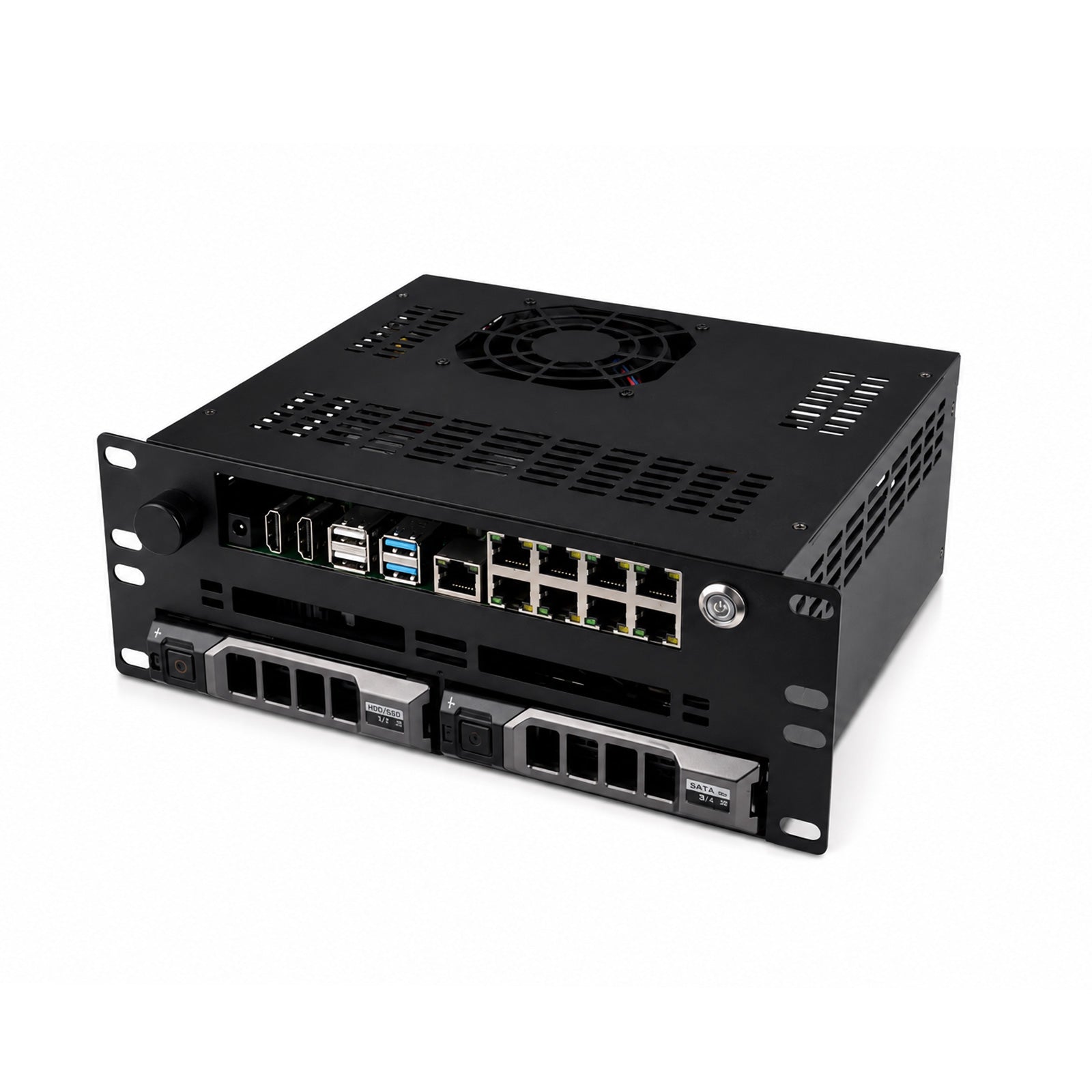 Pre-sale DeskPi 2U Mini Rack Mount Case (Pre-order) for the Exaviz