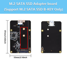 Load image into Gallery viewer, DeskPi Lite M.2 SATA Expansion Board for Raspberry Pi 4, Only Compatible with DeskPi Lite Case

