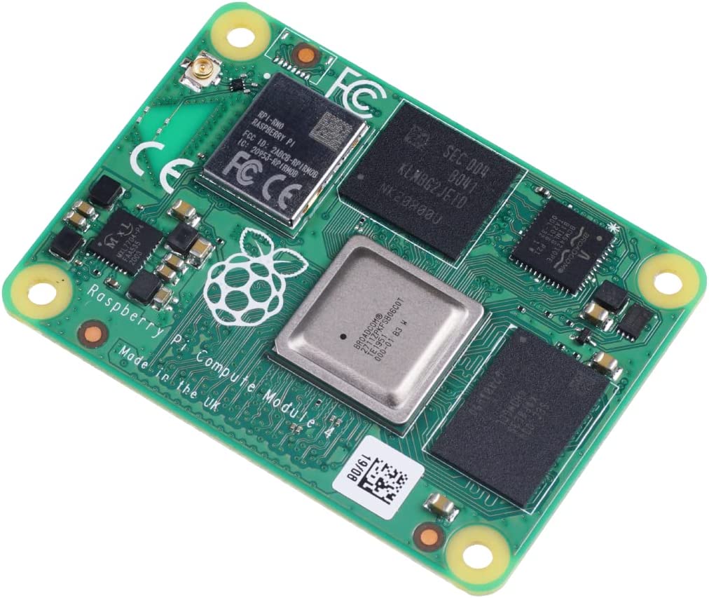 CM4108032, Raspberry Pi CM4 8GB RAM 32GB eMMC, 2.4/5.0GHz Wi-Fi & Blue