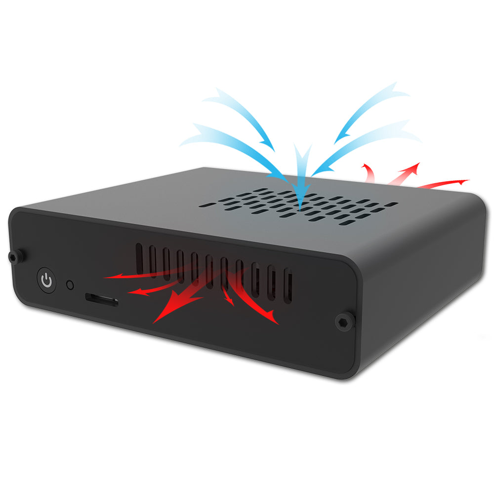 DeskPi Nano Kit with Cooling Fan Heatsink & 5V 4A Power Supply & 32GB Card & 4K HDMI Cable