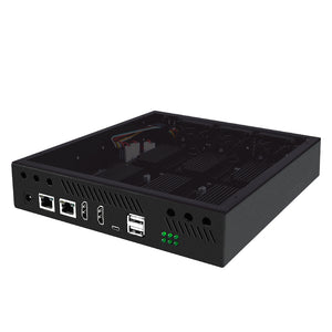(Only Case) DeskPi ITX Case Kit for Deskpi Super6c Raspberry Pi CM4 Cluster Mini-ITX board