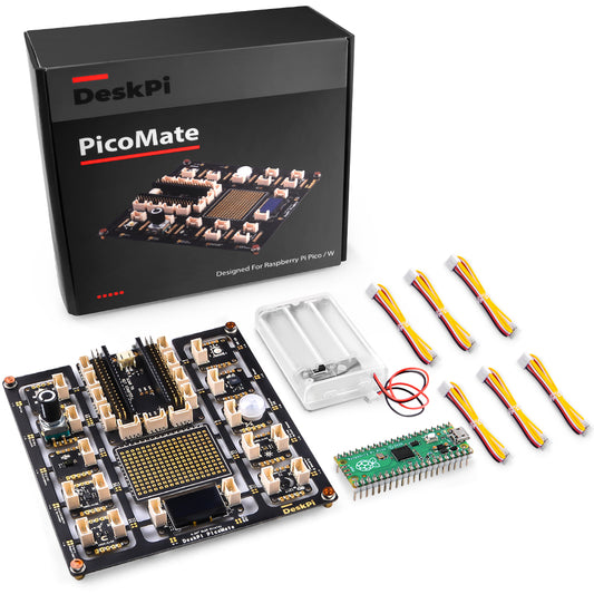 DeskPi PicoMate with Raspberry Pi Pico Board for Raspberry Pi Pico