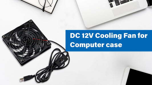 DeskPi RackMate Accessories DC 12V Cooling Fan for T0/T1/T2 Server Cabinet
