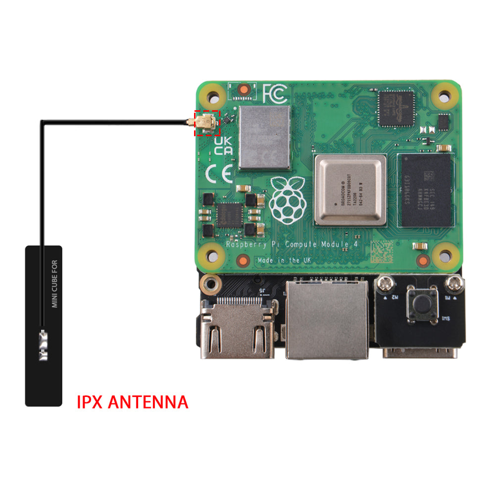Pi Mini Computer Module DeskPi Mini Cube for Raspberry Pi Compute Module 5/4 (CM5/CM4) – DeskPi ...