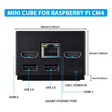 Load image into Gallery viewer, DeskPi Mini Cube for Raspberry Pi Compute Module 4 (CM4)
