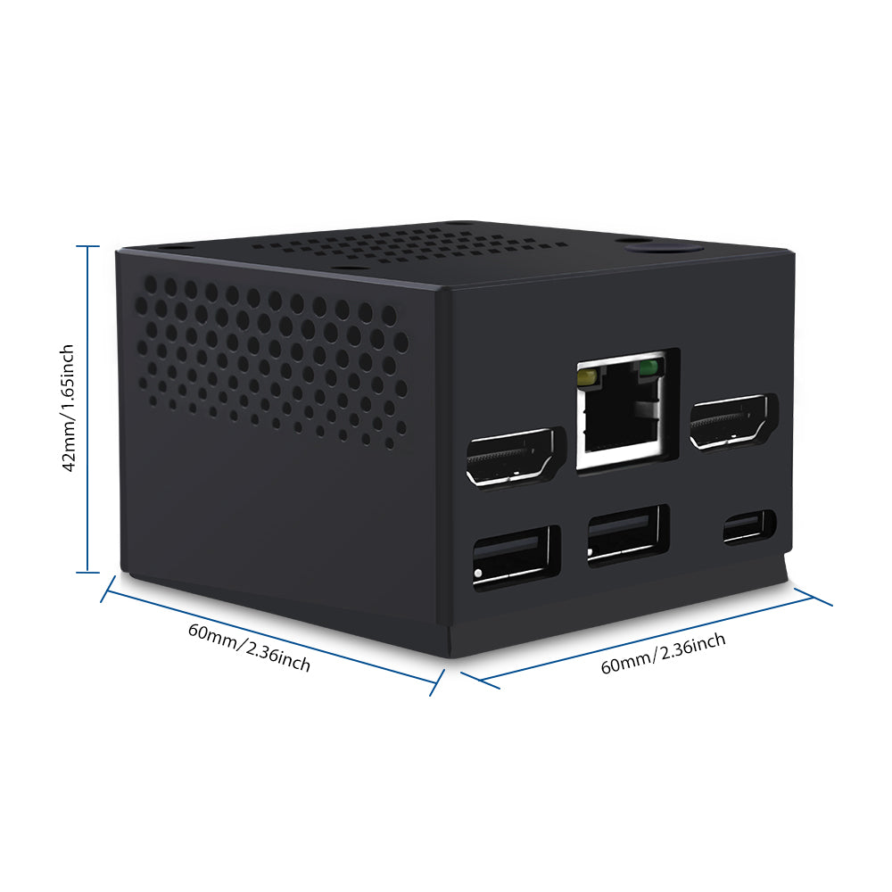 DeskPi Mini Cube for Raspberry Pi Compute Module 5/4 (CM5/CM4)