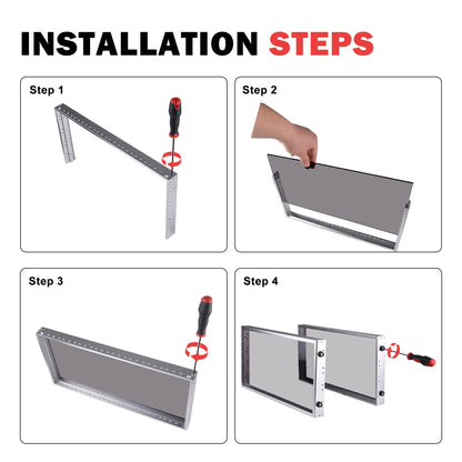 DeskPi RackMate T1 Rackmount, 10 Inch 8U Server Cabinet for Network, Servers, Audio, and Video Equipment