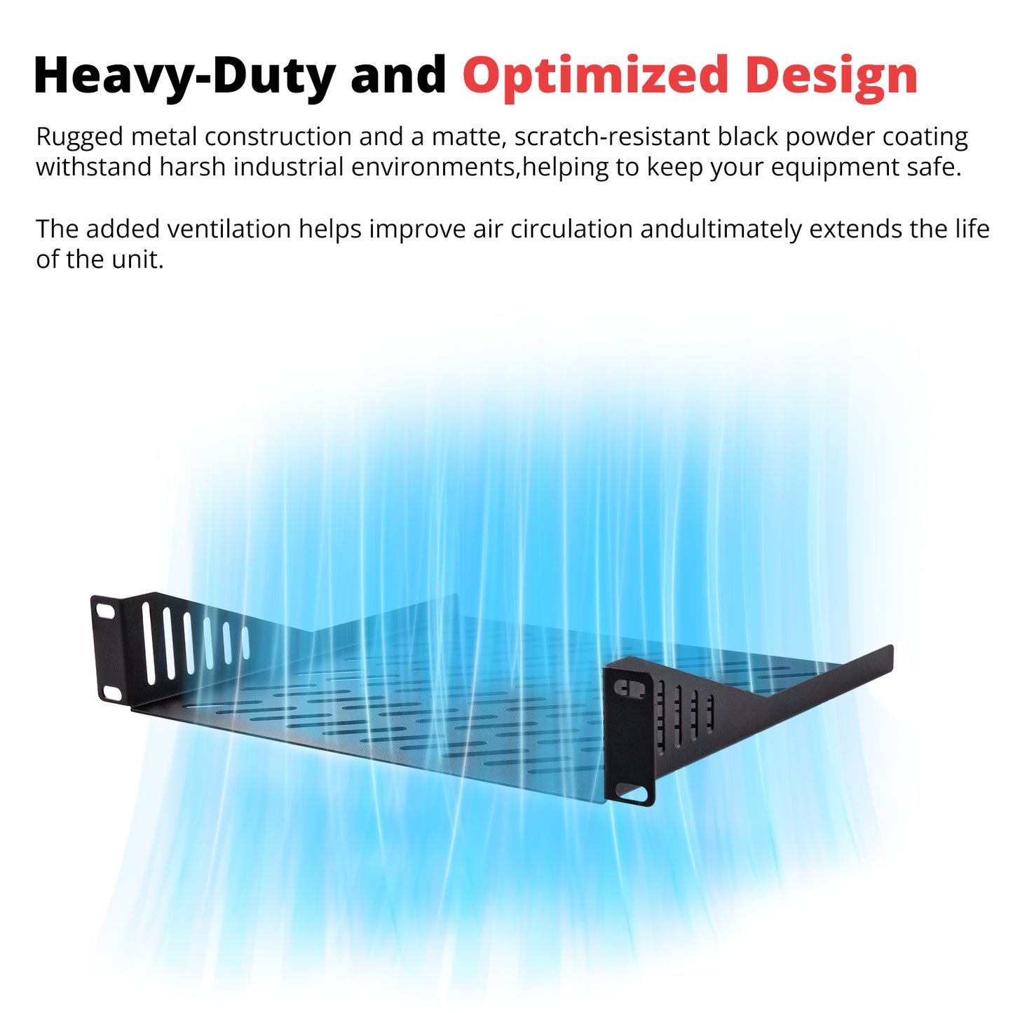 DeskPi RackMate Accessories Rack Shelf 10 inch 1U Rack for T0/T1 Server Cabinet