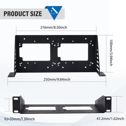 DeskPi RackMate Accessories SBC Shelf 10 inch 1U Rack