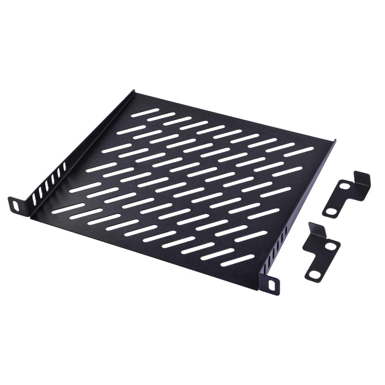 DeskPi RackMate Accessories Rack Shelf 10 inch 0.5U Rack for T0/T1 Ser ...