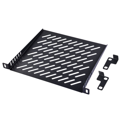 DeskPi RackMate Accessories Rack Shelf 10 inch 0.5U Rack for T0/T1 Server Cabinet