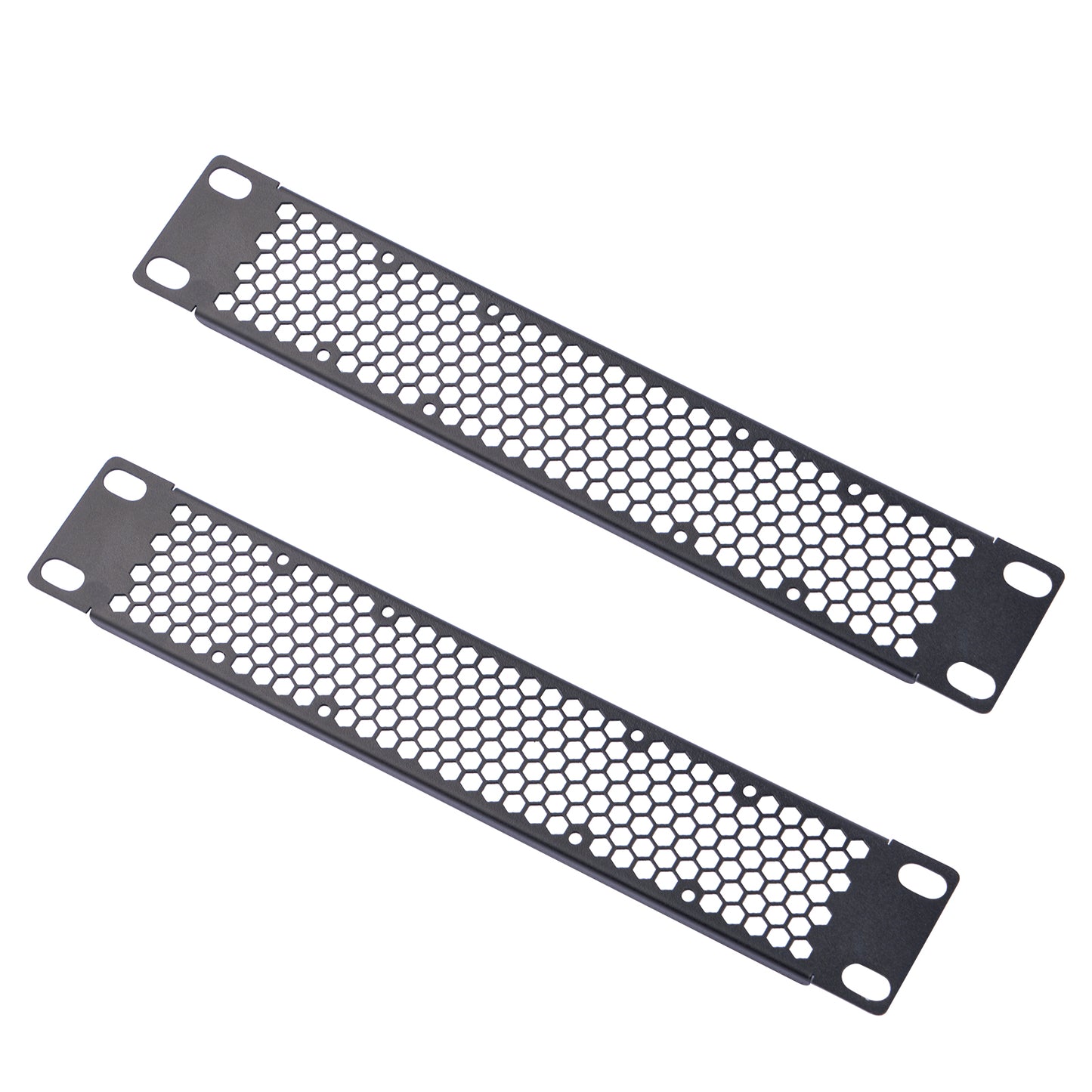 DeskPi Rackmate 1U Venting Blank Panel Metal Rack Mount for 10 Inch Server Rack/Network Cabinet