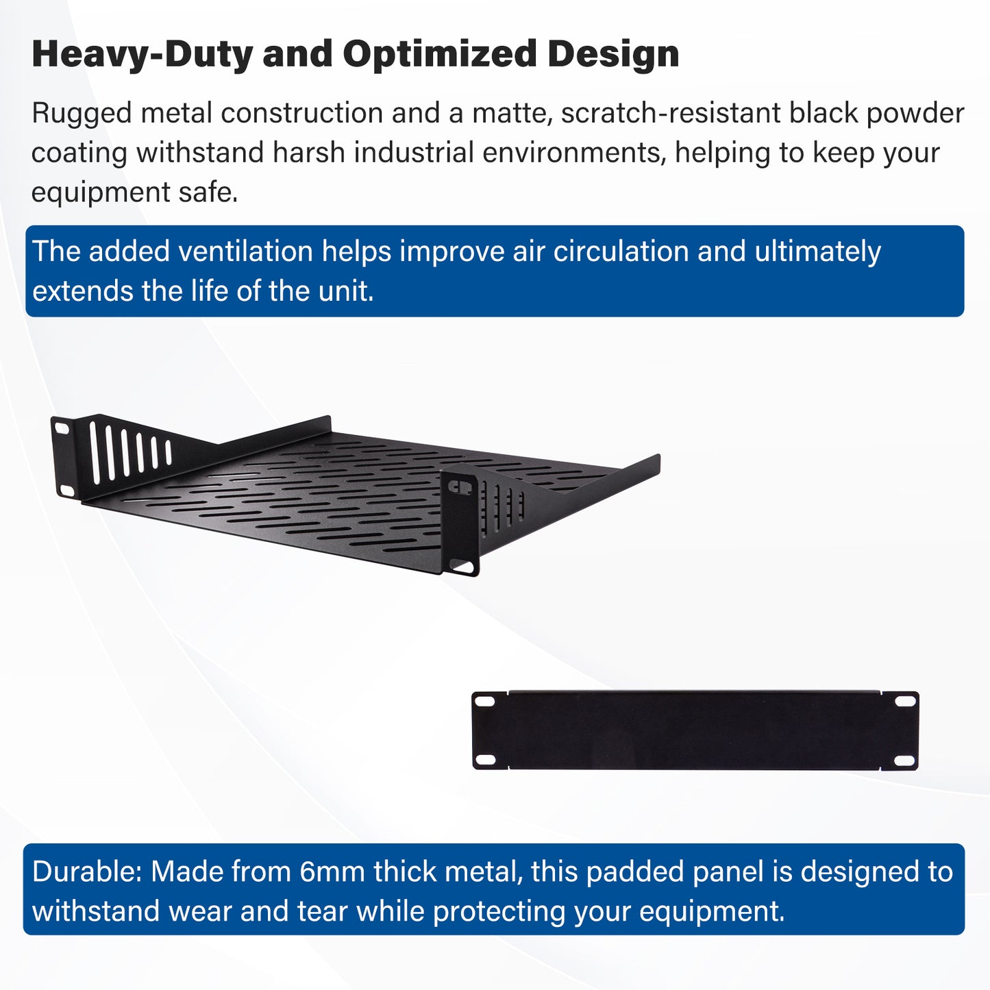 DeskPi RackMate T0 Rackmount, 10 Inch 4U Server Cabinet for Network, Servers, Audio, and Video Equipment