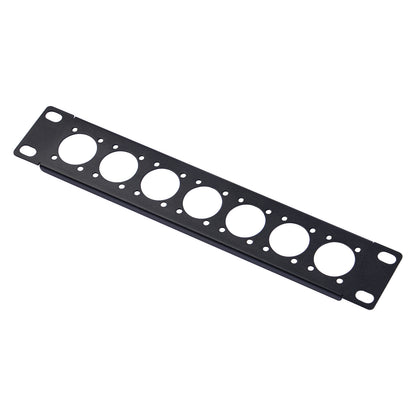 DeskPi Rackmate Accessories 10 inch 1U D-type Patch Panel Rack Mount 7D Rackmate XLR HDMI AV RJ45