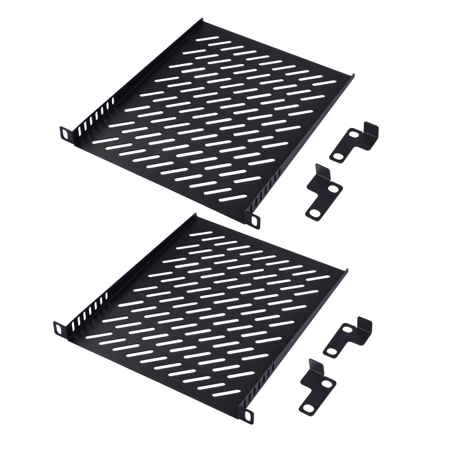 DeskPi RackMate T2 Accessories 0.5U Rack Shelf for T2 Server Rack/ Network Cabinet