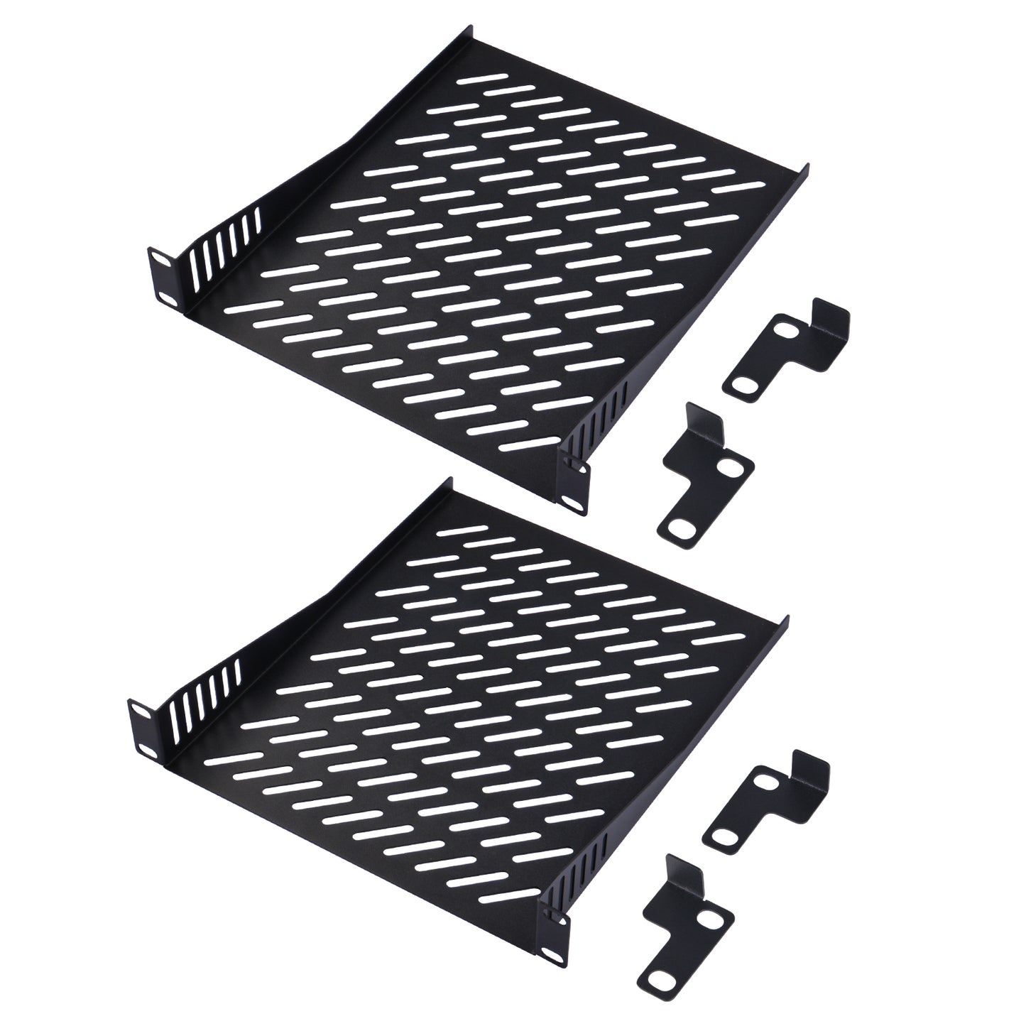 DeskPi RackMate T2 Accessories 1U Rack Shelf for T2 Server Rack/ 12U Network Cabinet