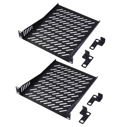 DeskPi RackMate T2 Accessories 1U Rack Shelf for T2 Server Rack/ 12U Network Cabinet