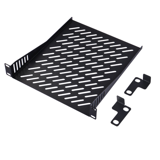 DeskPi RackMate T2 Accessories 1U Rack Shelf for T2 Server Rack/ 12U Network Cabinet