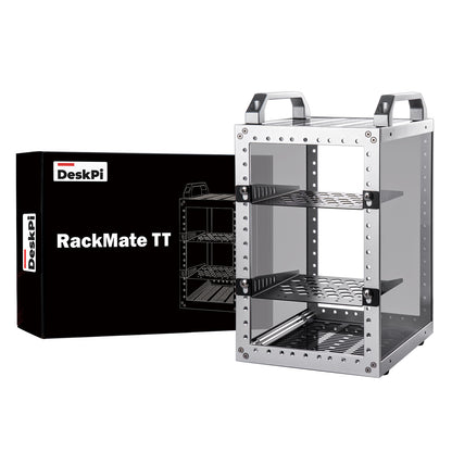 Pre-sale DeskPi RackMate TT Rackmount, Mini Server Cabinet for Network, Servers, Audio, and Video Equipment