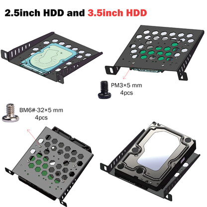 DeskPi RackMate TT Rackmount, Mini Server Cabinet for Network, Servers, Audio, and Video Equipment