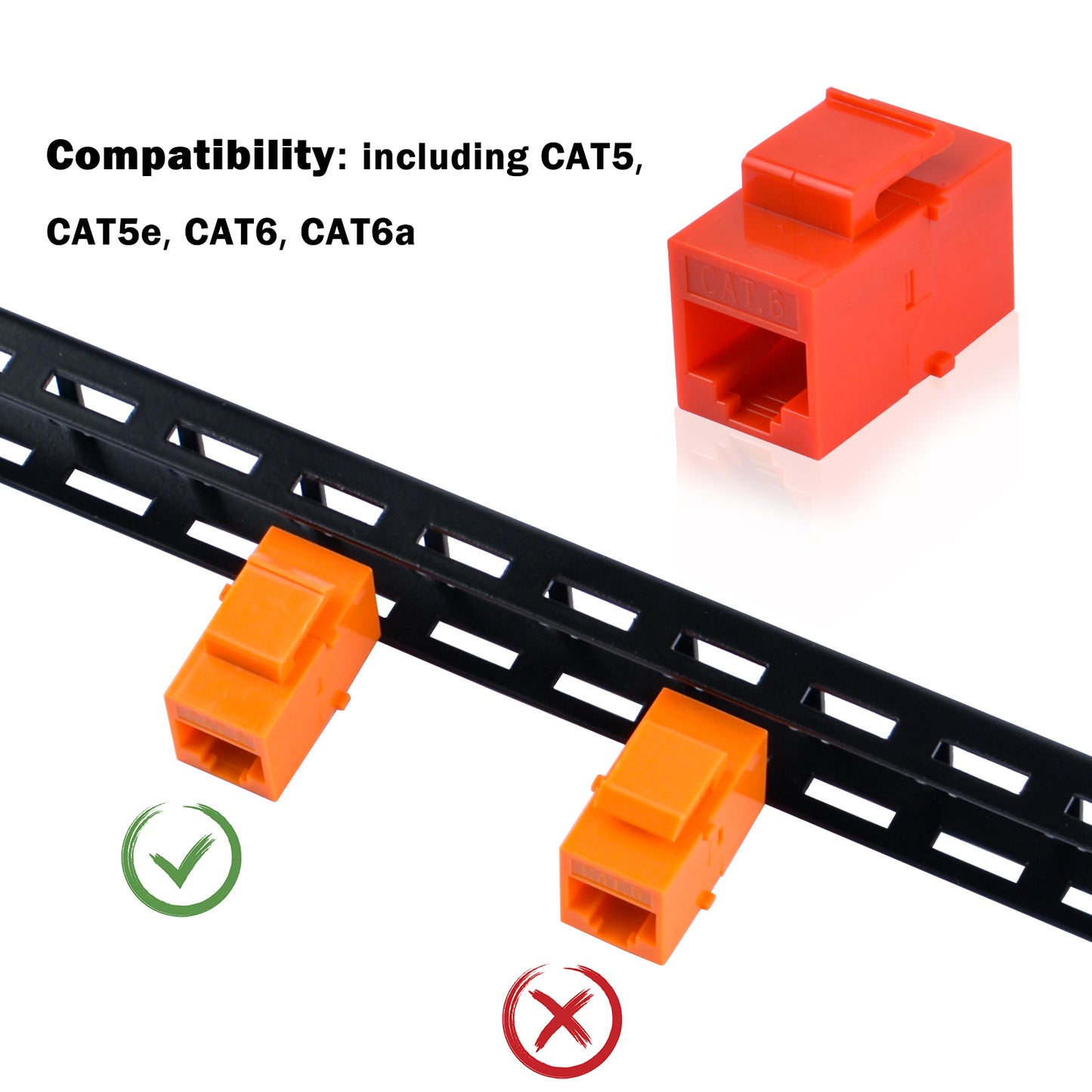 DeskPi Rackmate Accessories 10inch 12 Port Blank Keystone Patch Panel, Cable Management Rack for T0/T1/T2 Server Cabinets