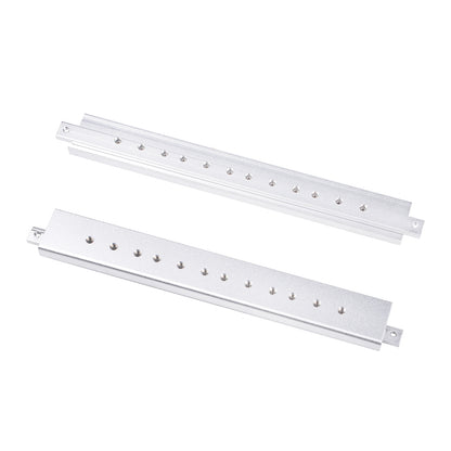 DeskPi Rackmate Accessories 10 inch Aluminum Crossbar with Pre-Drilled Screw Holes for T0/T1/T2 Server Cabinet