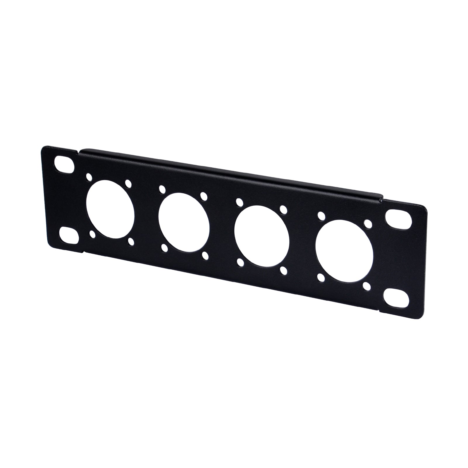 DeskPi Rackmate 7-Inch D-type Patch Panel Rack Mount with 4 Ports for ...