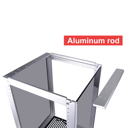 DeskPi Rackmate 10" Aluminum Side Crossbar with Pre-Drilled Screw Holes for T2 Server Cabinet
