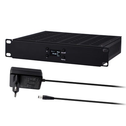 DeskPi RackMate Accessories 10-Inch 1U Quad Cooling Fan Panel