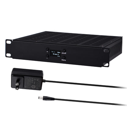 DeskPi RackMate Accessories 10-Inch 1U Quad Cooling Fan Panel