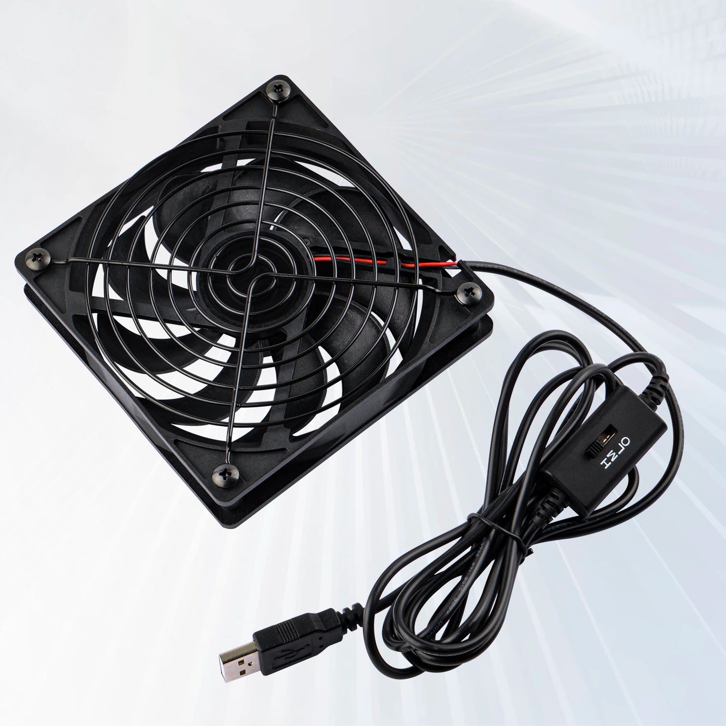 DeskPi RackMate Accessories DC 12V Cooling Fan for Computer Case