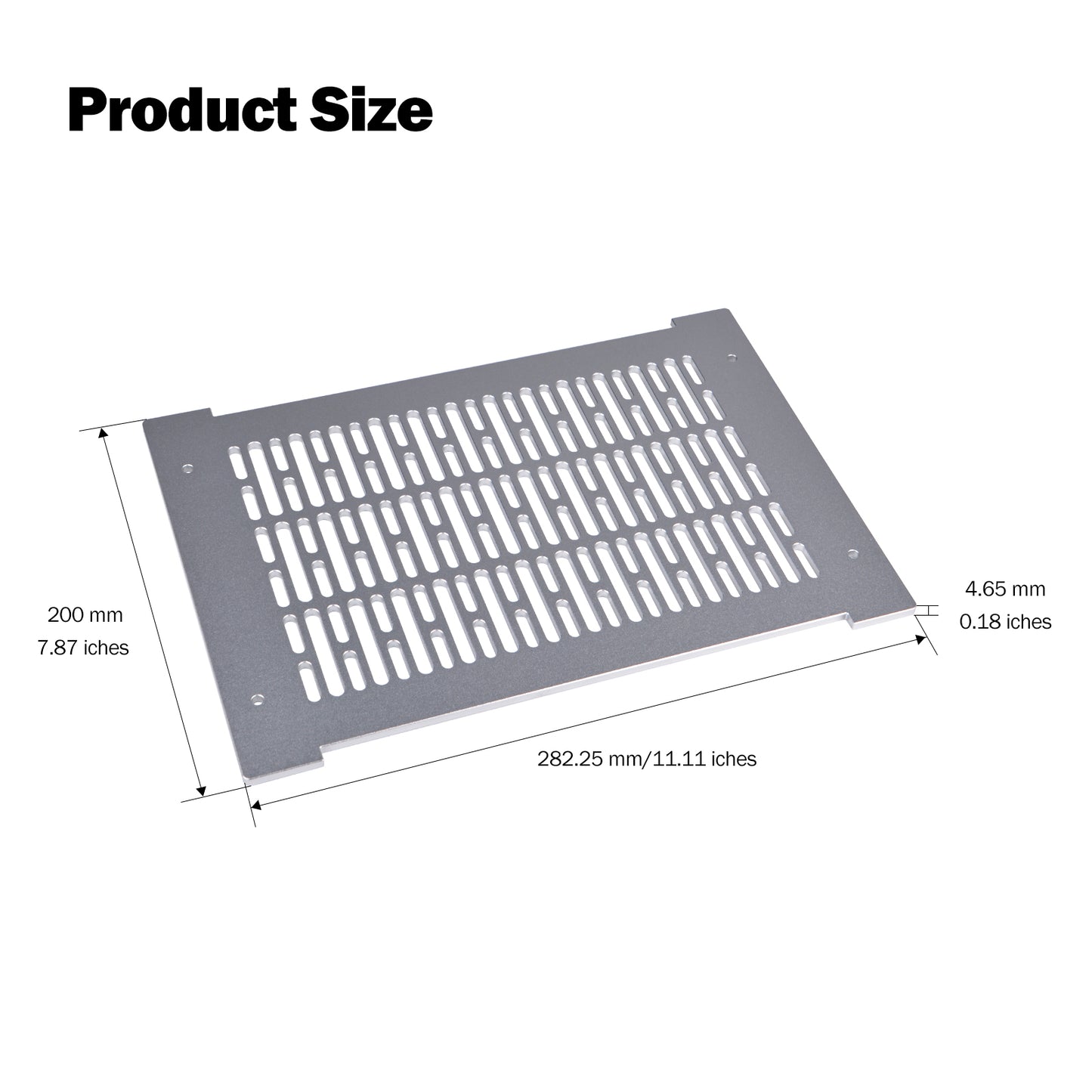 DeskPi RackMate Accessories Aluminum Alloy Top Cover for T0/T1 Server Cabinet