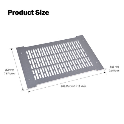 DeskPi RackMate Accessories Aluminum Alloy Top Cover for T0/T1 Server Cabinet