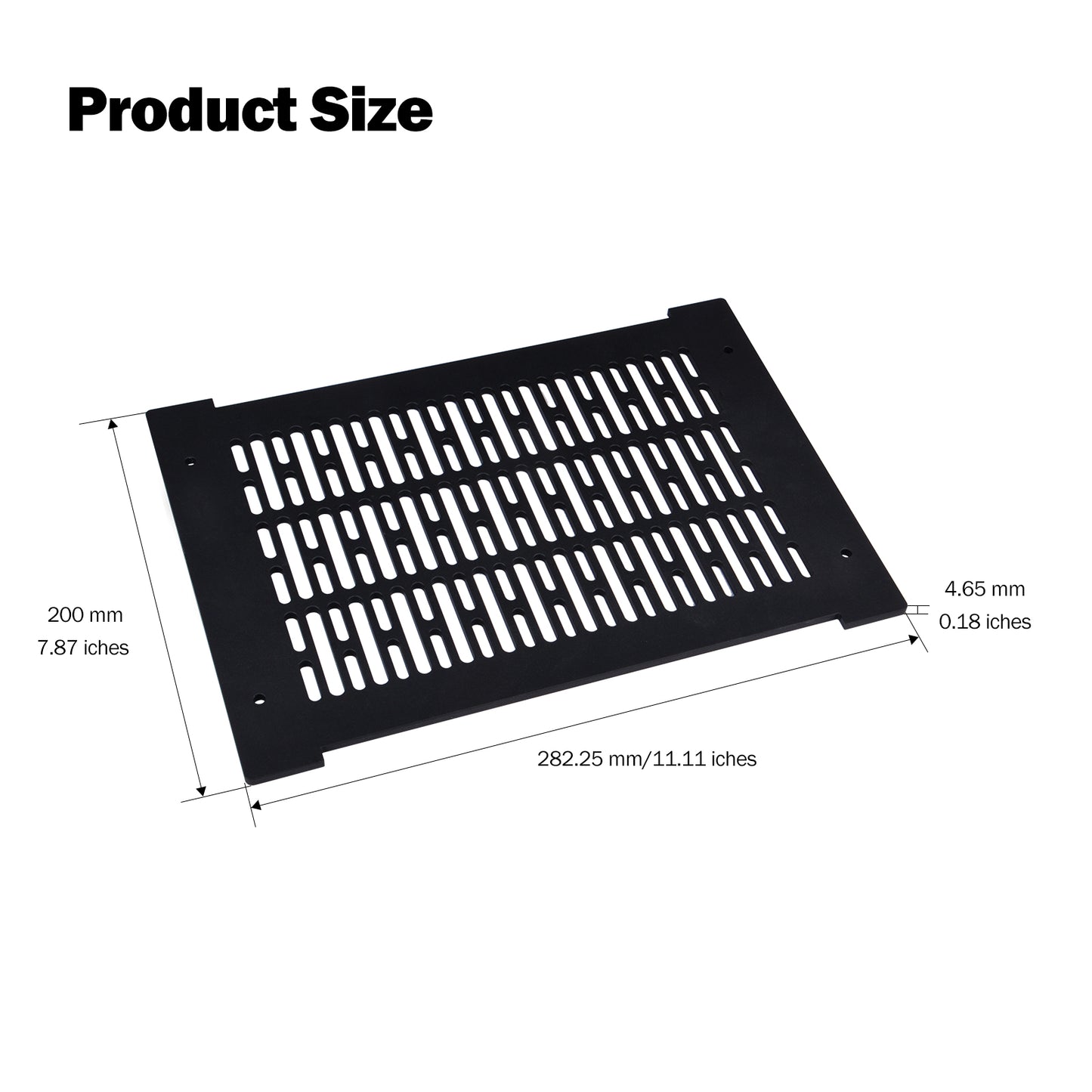 DeskPi RackMate Accessories Aluminum Alloy Top Cover for T0/T1 Server Cabinet