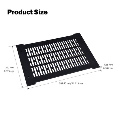 DeskPi RackMate Accessories Aluminum Alloy Top Cover for T0/T1 Server Cabinet