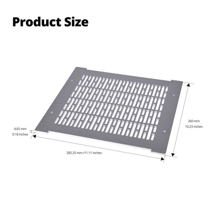 DeskPi RackMate Accessories Aluminum Alloy Top Cover for T0-Plus/T1-Plus/T2 Server Cabinet