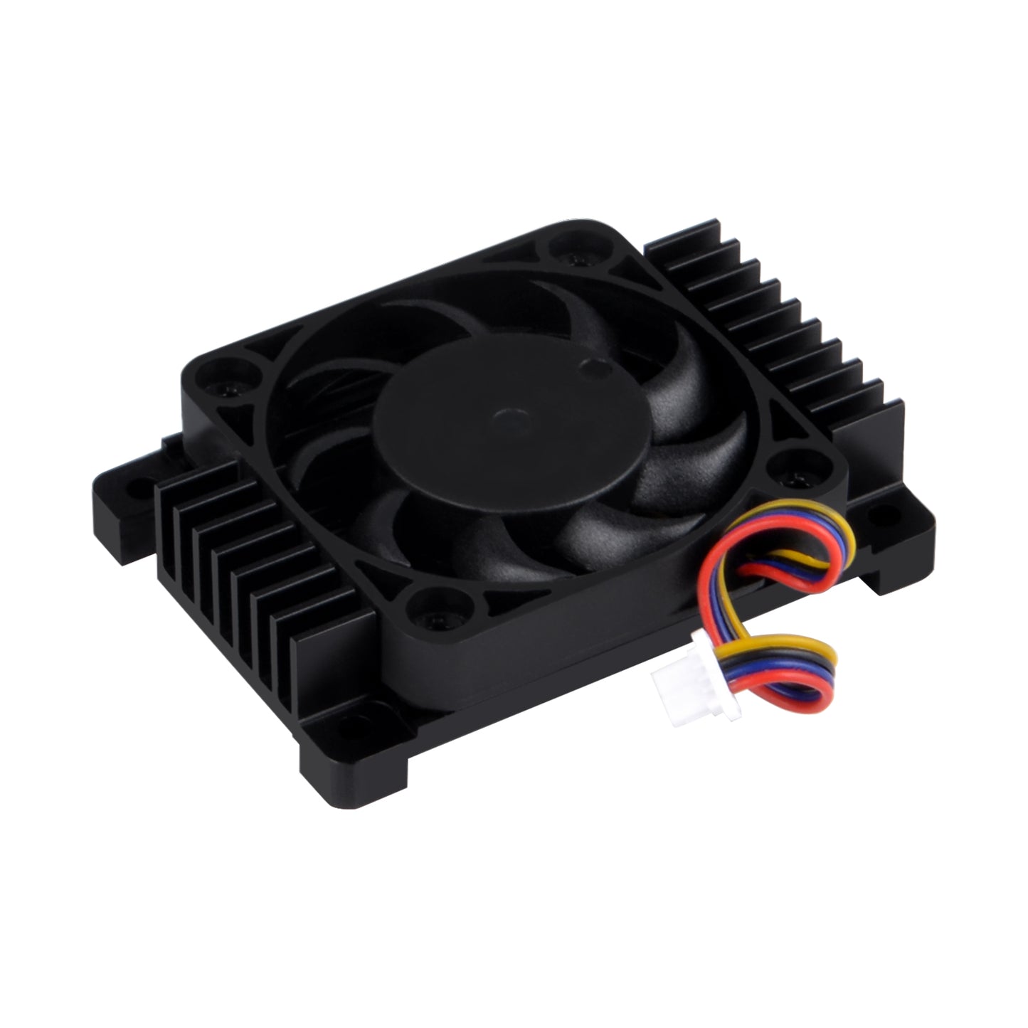 DeskPi Aluminum Alloy CNC Heatsink with Fan for Raspberry Pi CM5, Active Cooling for Raspberry Pi Compute Module 5