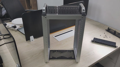 DeskPi DC PDU Lite 7-CH 0.5U for DeskPi Rackmate, 7 Outlets Rack-Mount Power Distribution Unit for 10 Inch Server Cabinet