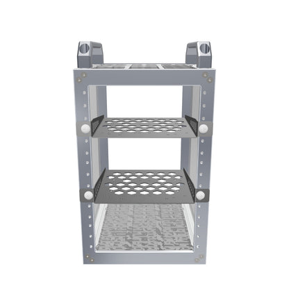 DeskPi RackMate TT Rackmount, Mini Server Cabinet for Network, Servers, Audio, and Video Equipment